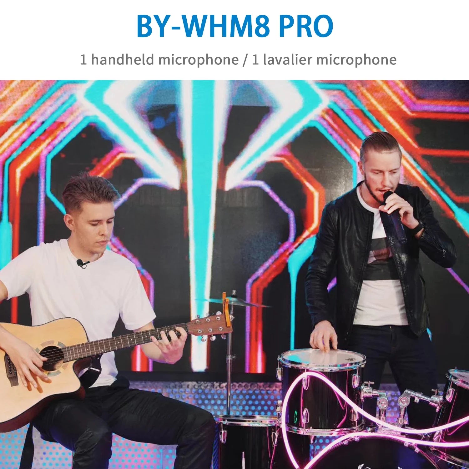 Dynamic Cardioid Wireless Mic with OLED Display