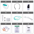 1L to 8L Portable Home Oxygen Concentrator with Nebulizer