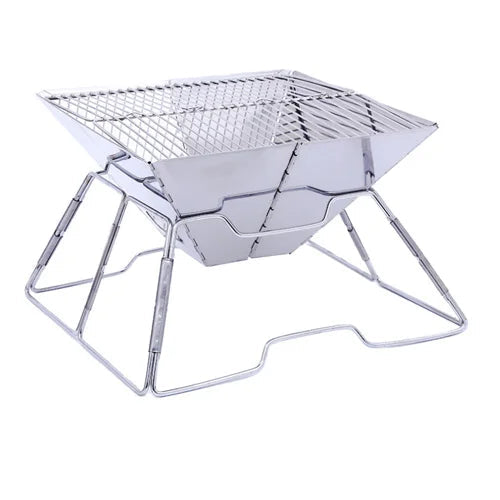 Compact Charcoal BBQ Grill for Outdoor Cooking