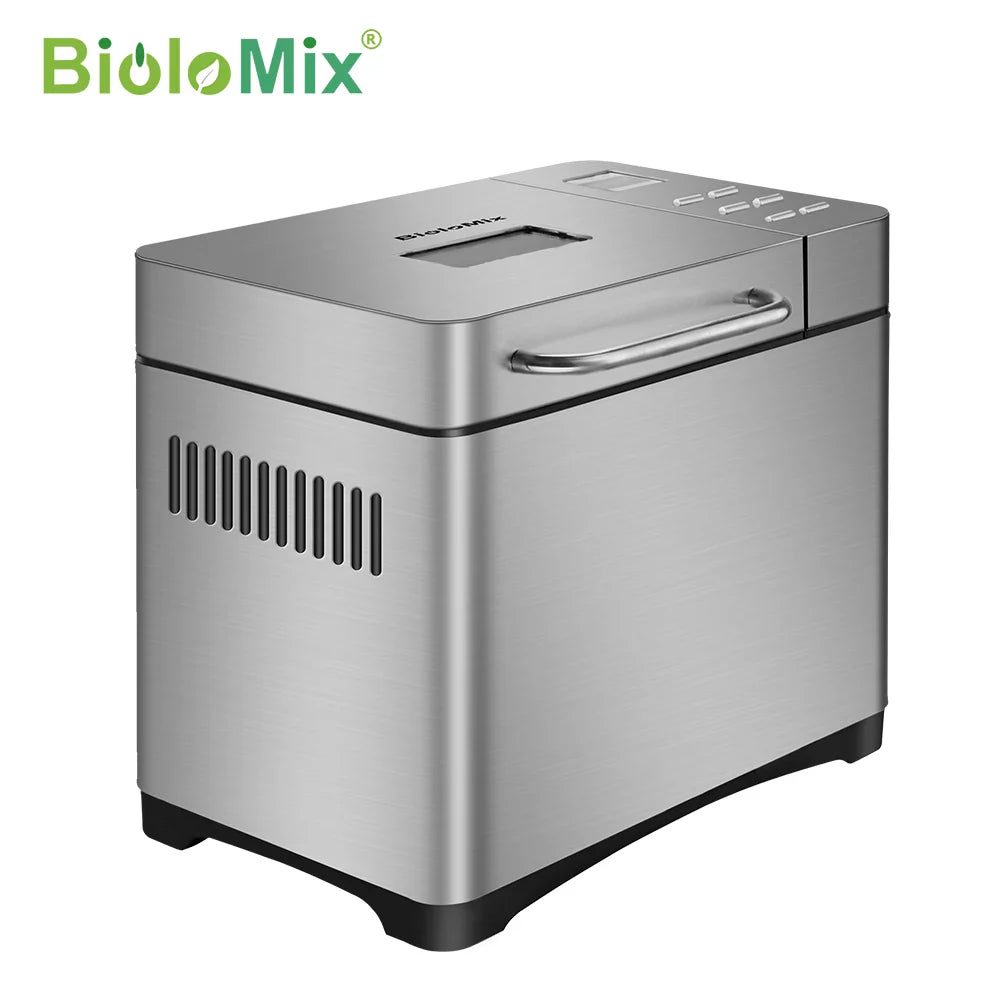 1KG Automatic Bread Maker with Fruit and Nut Dispenser