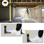 12 Ft./3.7m Telescopic Laser Mounting Pole with Adjustable Bracket and Tripod
