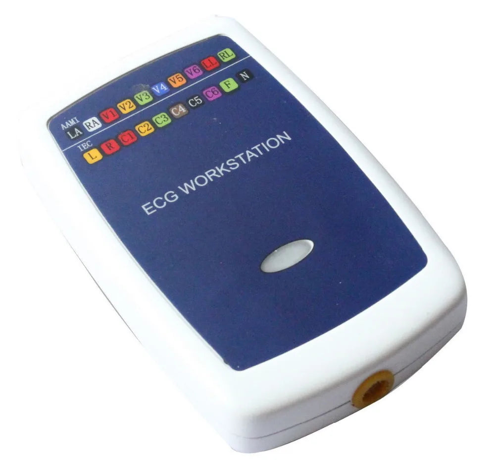 12-Lead PC ECG/EKG Workstation with Blood Pressure Monitor