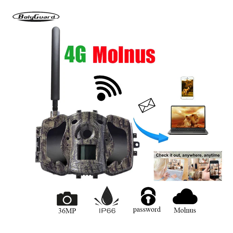 Outdoor Hunting Camera with 1080P, IR, and MMS Alerts