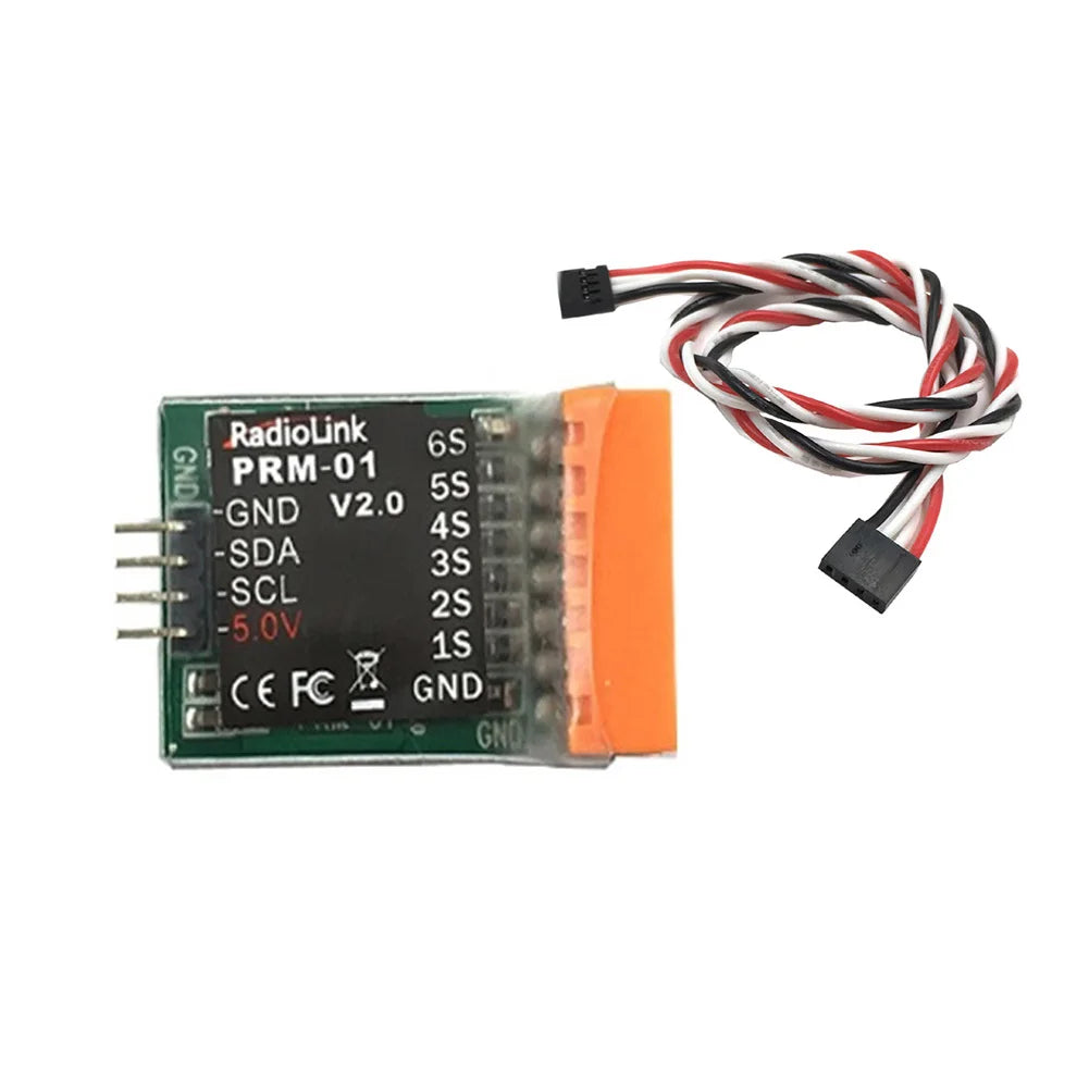 10CH RC Transmitter with Receiver and Voltage Return Kit