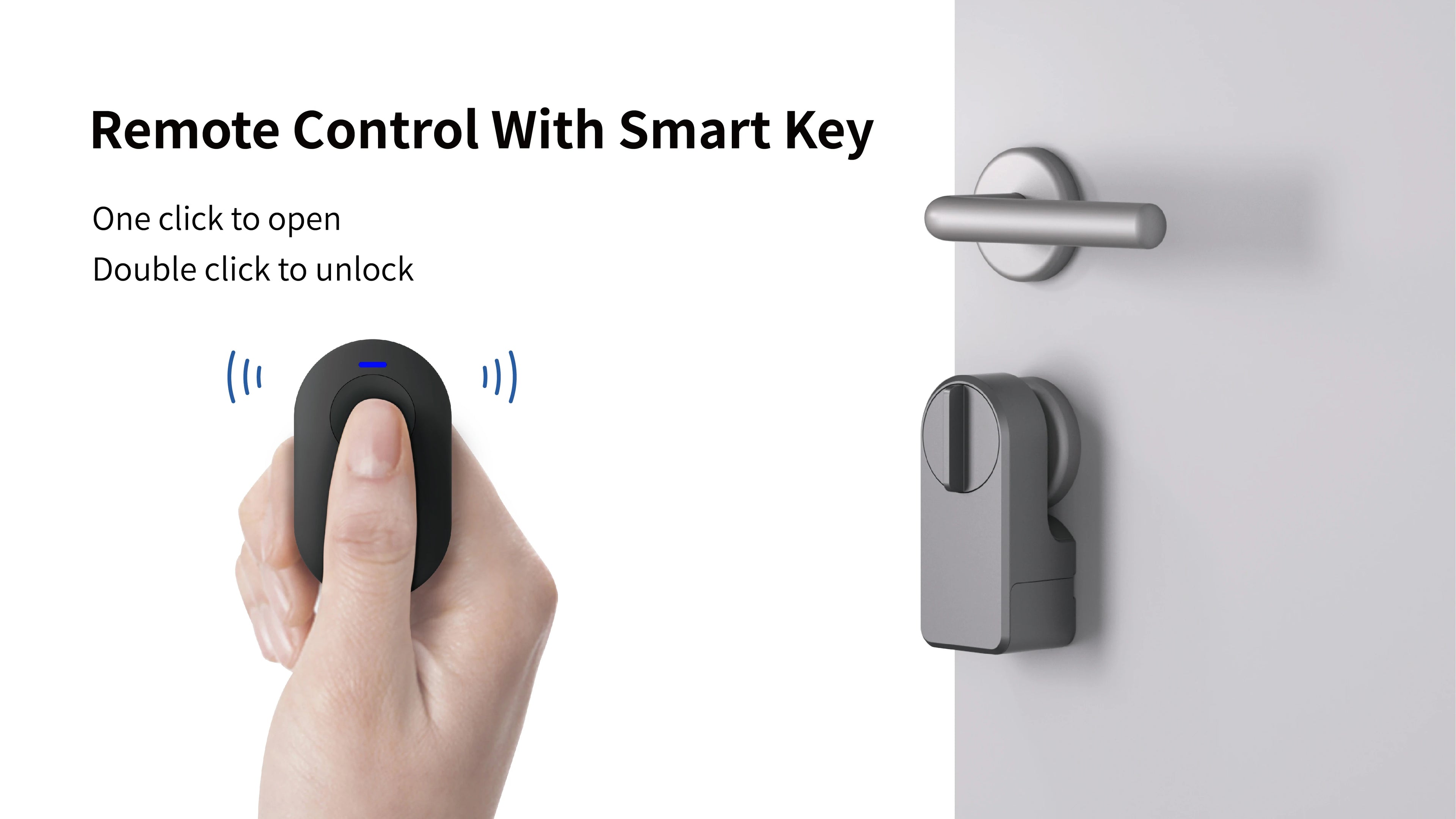 Wireless Smart Lock for Apartments, Hotels, and Homes