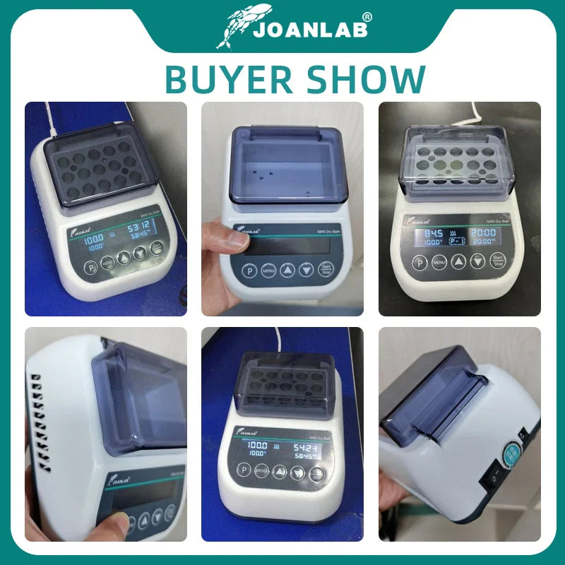 Portable Dry Bath Incubator with Adjustable Temp and Timer MDB 0.2mlx40