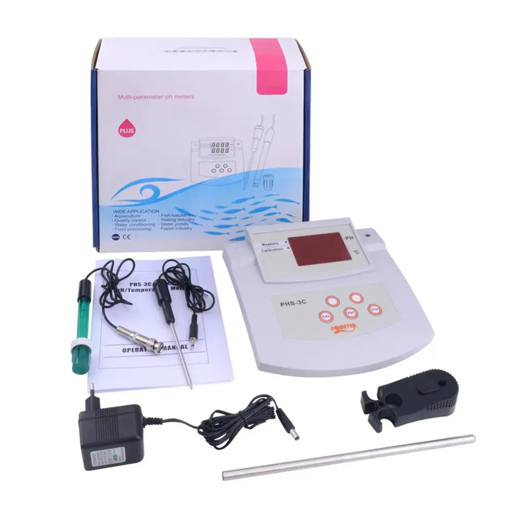 2-in-1 Digital pH and Temperature Tester for Water