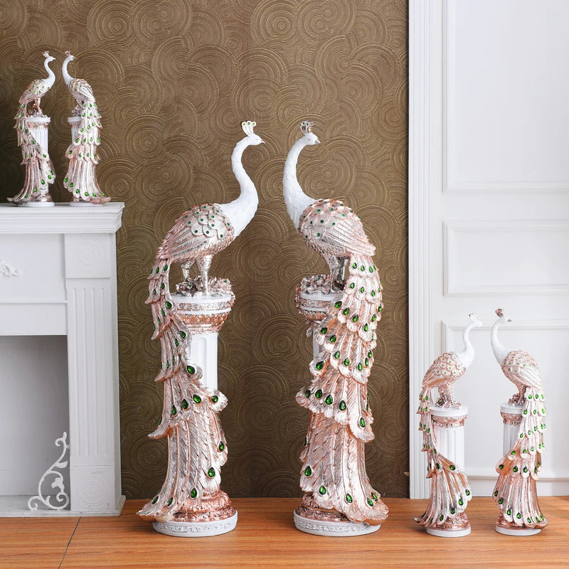 Elegant Resin Animal Sculpture for Living Room Decor