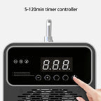 Portable Home Ozone Air Purifier with Ceramic Plate and Timer – Quick Sterilization for Large Rooms