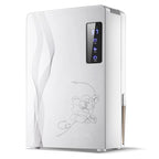 Silent Home Dehumidifier 2.2L with Timer & LED Display White
