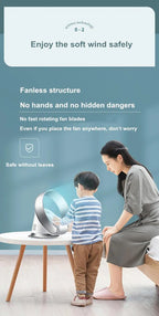 Powerful Bladeless Cooling Fan for Home or Office