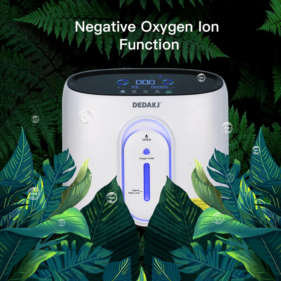 1L to 8L Portable Home Oxygen Concentrator with Nebulizer