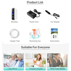 1L Rechargeable Oxygen Generator for Travel, Home & Car Use