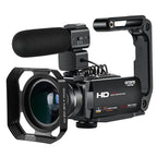 1080p Camcorder with Wi-Fi, IR Night Vision & Mic