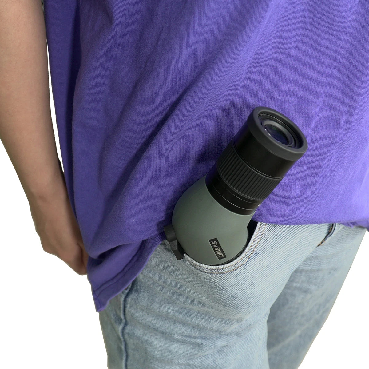 Portable 9-27x56 ED Spotting Scope Monocular for Outdoor Use
