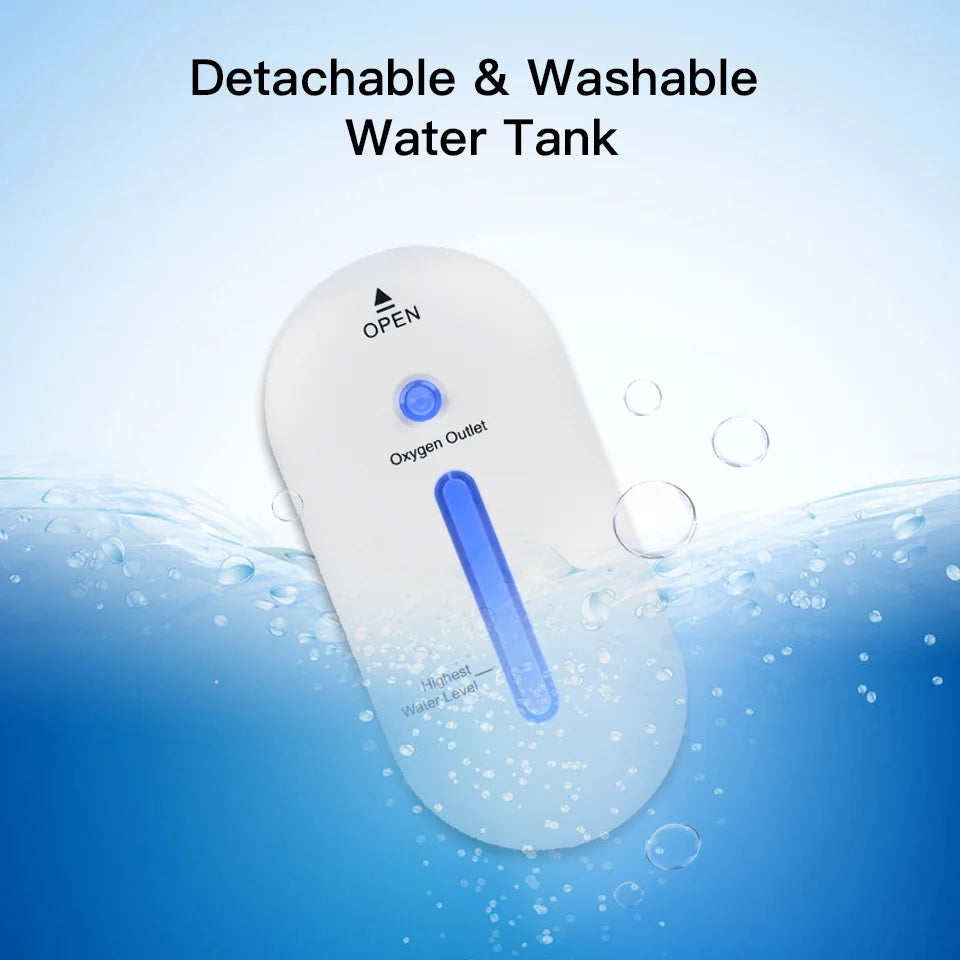 1L to 8L Portable Home Oxygen Concentrator with Nebulizer
