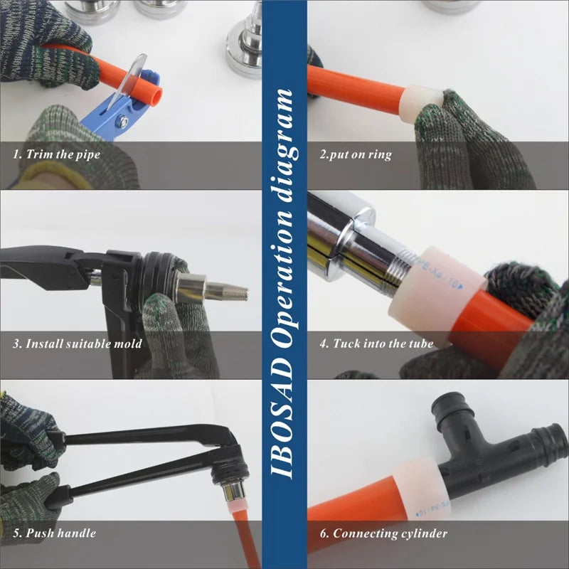 16-32mm PEX Pipe Expander for Water & Radiator Use