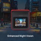 1440P Car DVR with Parking Mode and Wi-Fi Connectivity