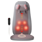 Vibrating Massage Chair Cushion with Shiatsu Kneading and Heat for Home and Office