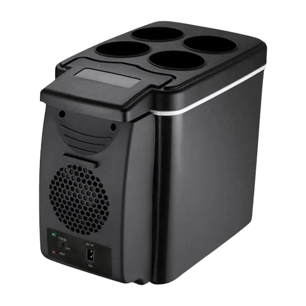 Portable 6L Car Refrigerator with Cooling & Heating , 12V/220V Travel Cooler