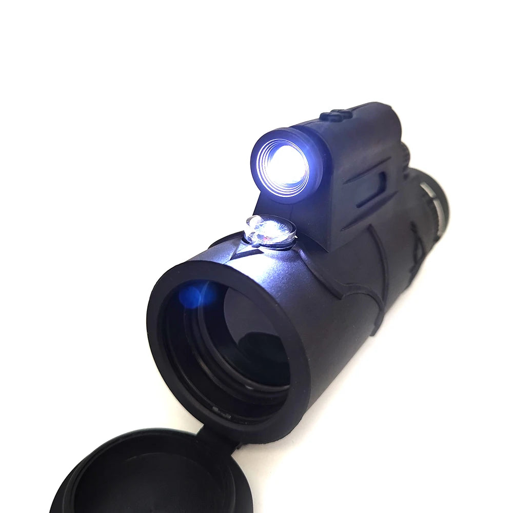 12x50 Waterproof Monocular Telescope for Hiking & Bird Watching