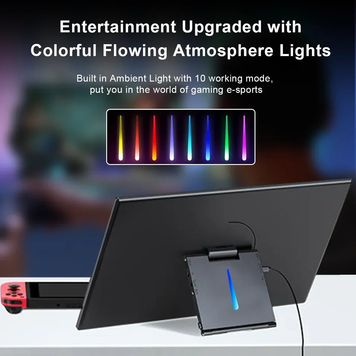 15.6" Portable Touchscreen Monitor with HDMI and USB-C
