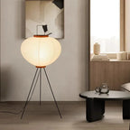 Wabi Sabi Style Standing Lamp for Bedroom or Living Room
