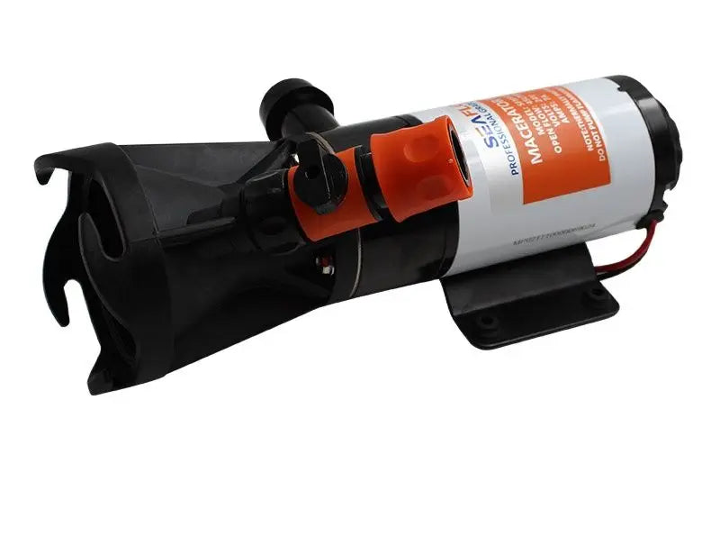 12GPM RV Toilet Pump, Quick-Connect Waste Disposal Unit