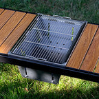Outdoor Camping BBQ Stove – Compact Folding 304 Steel Grill