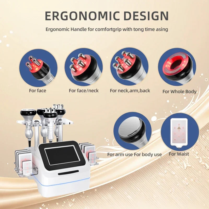 40K Cavitation RF Machine for Body Slimming, Skin Lift & Rejuvenation - FREIHT CONSULTATION