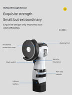 16.8V Cordless Angle Grinder Grey with Battery