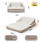 Multifunctional Inflatable Lounge Chair Bed for Outdoor & Home