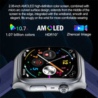 Smartwatch with Blood Pressure, ECG, and Glucose Monitor