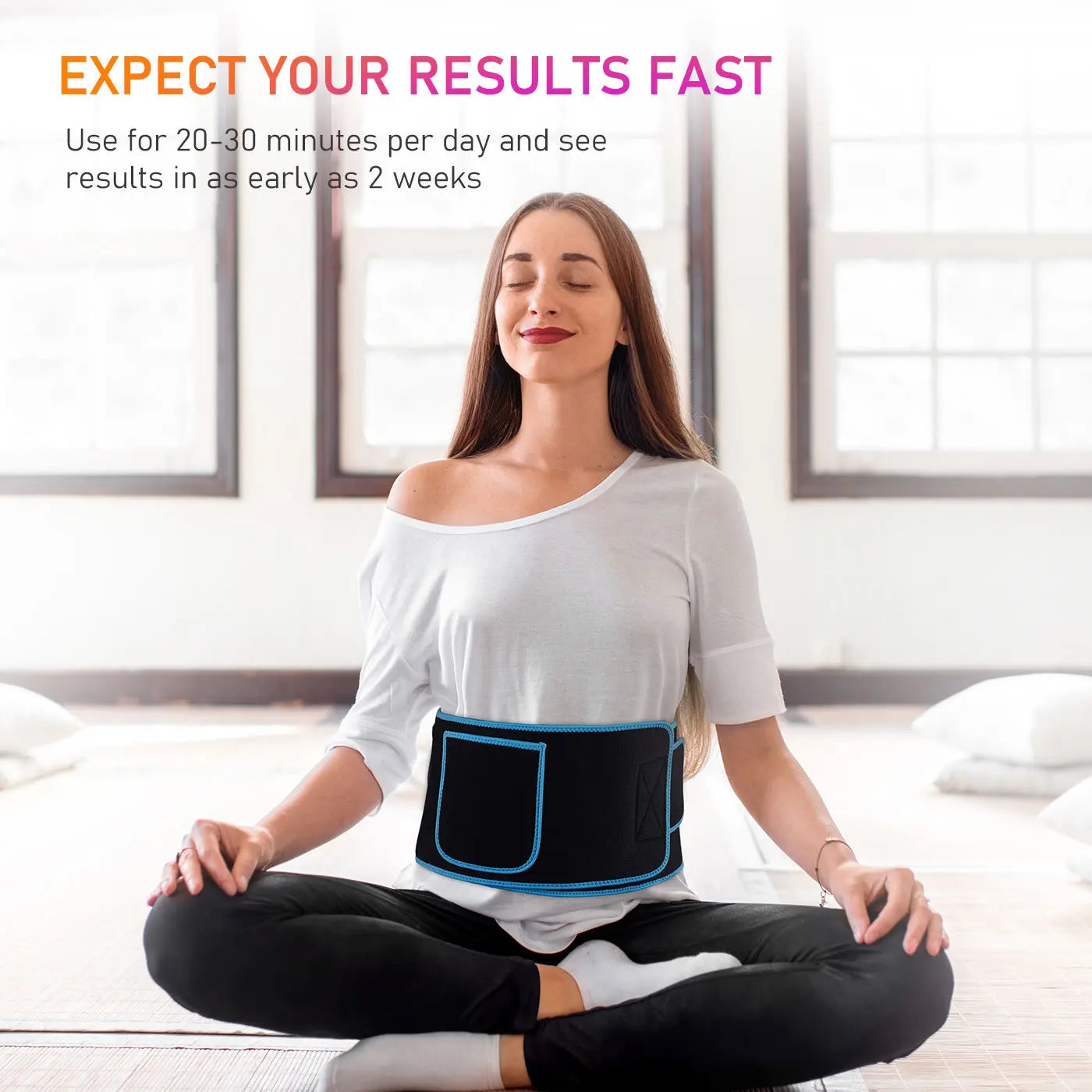 Body Slimming Belt with 105 Red Light LEDs