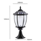 Durable Aluminum Solar-Powered Outdoor Spotlight
