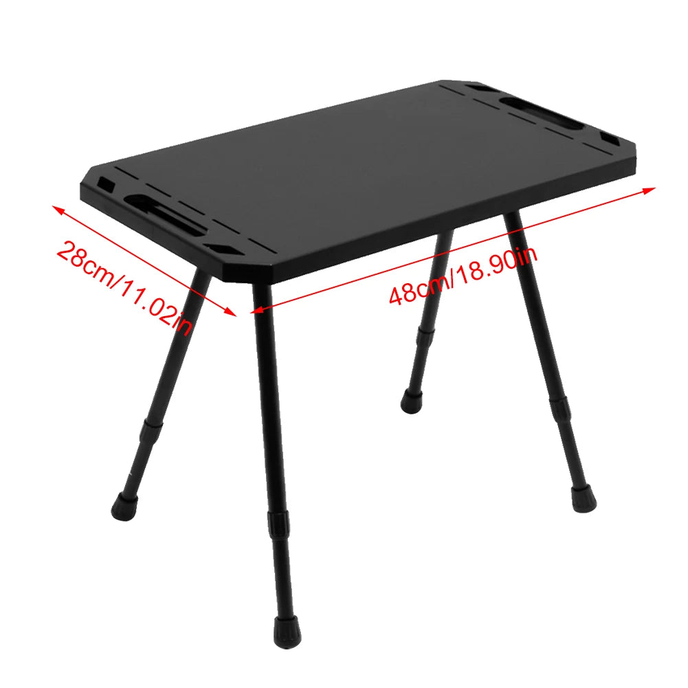 Portable Outdoor Picnic Table, Waterproof Aluminium Alloy Build