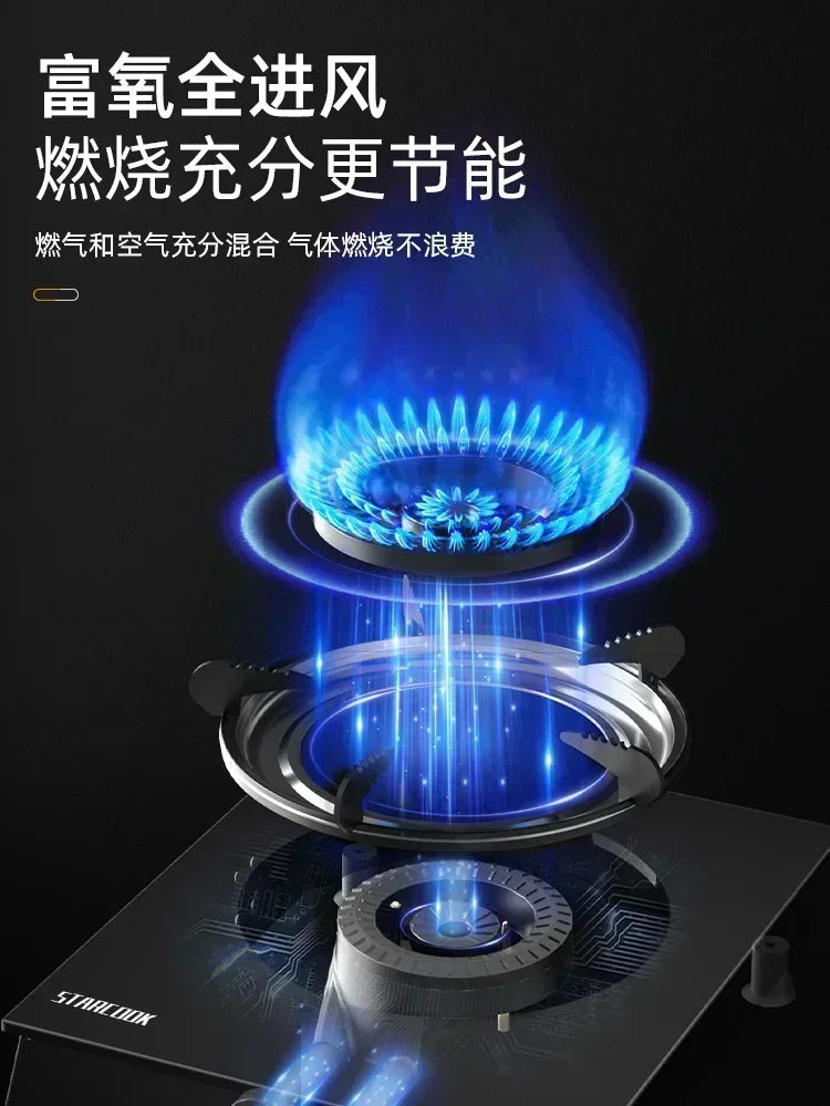 Tabletop Gas Stove, Electronic Ignition, Flameout Protection