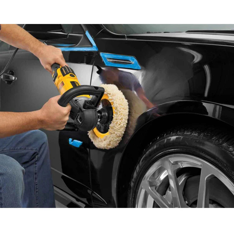180mm Variable Speed Car Polisher for Waxing & Detailing DWP849XD
