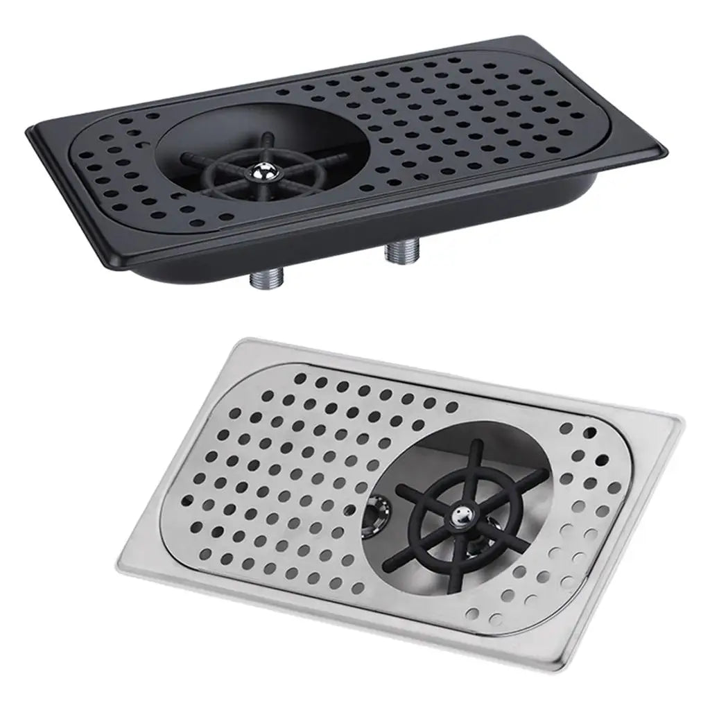 Stainless Steel Kitchen Glass Rinser for Quick Cup Cleaning