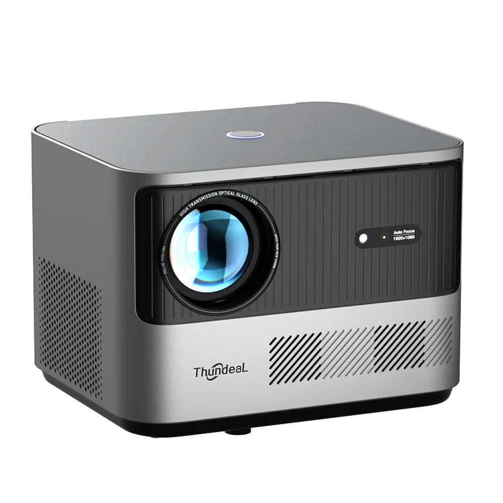 Compact 1080p Home Theater Projector with Auto Focus and Android OS