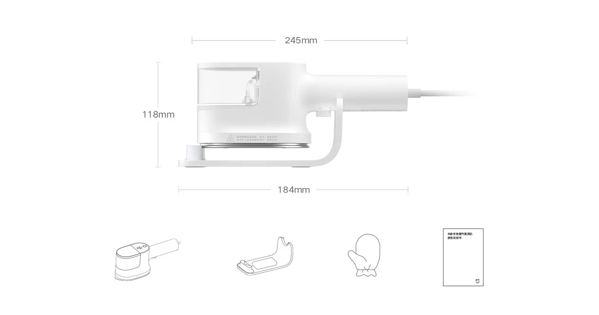 Portable Handheld Garment Steamer for Clothes and Travel