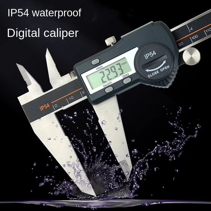 Waterproof Stainless Steel Digital Vernier Caliper 0-300mm Electronic Measurement Tool