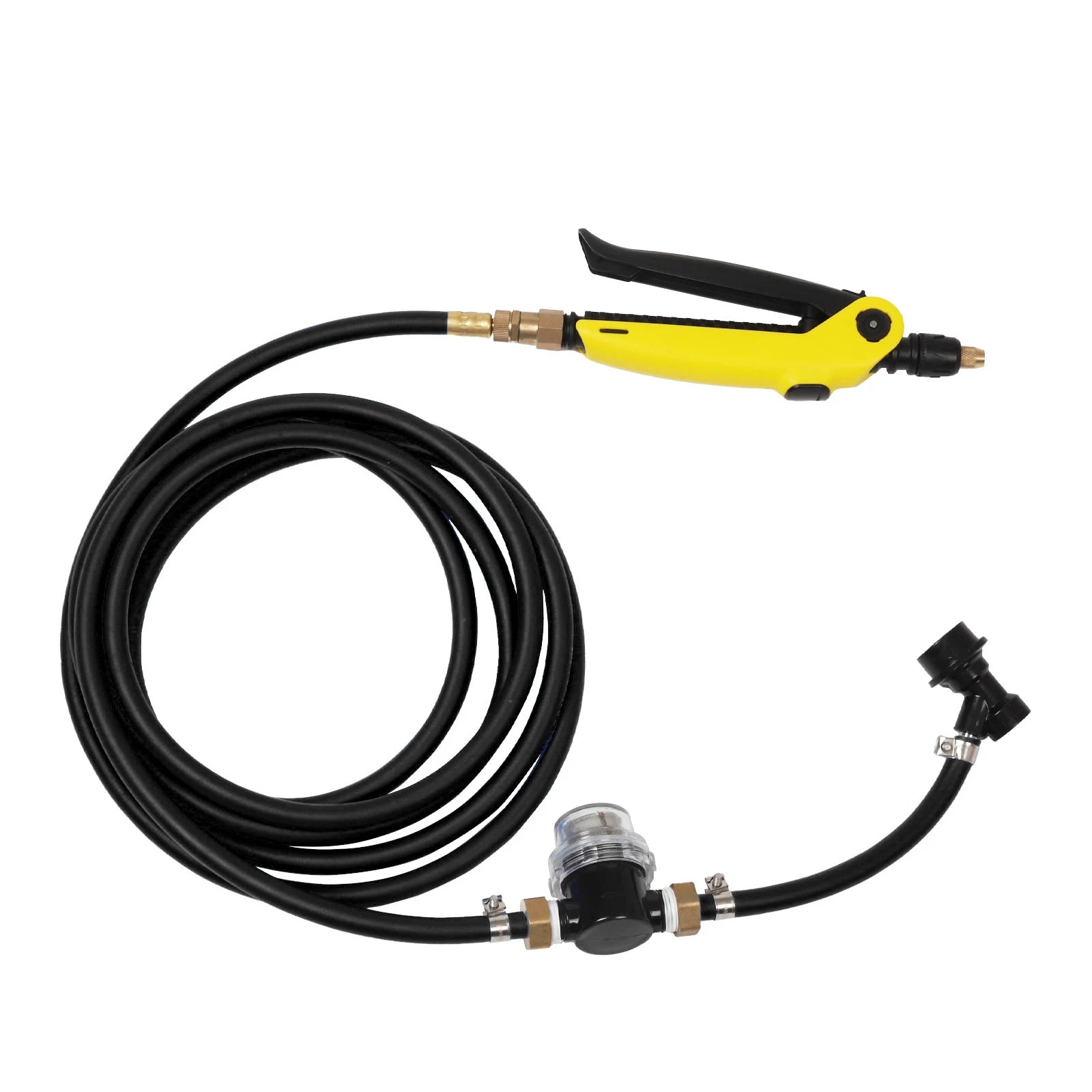 Cordless High-Pressure Water Sprayer with Filter & 19ft Flexible Hose for Car and Outdoor Cleaning