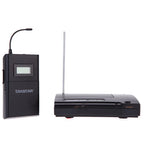 UHF Wireless Audio Receiver with Earphone and LCD Display
