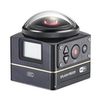 4K 360° Action Camera with Waterproof Mounts & Extreme Accessories