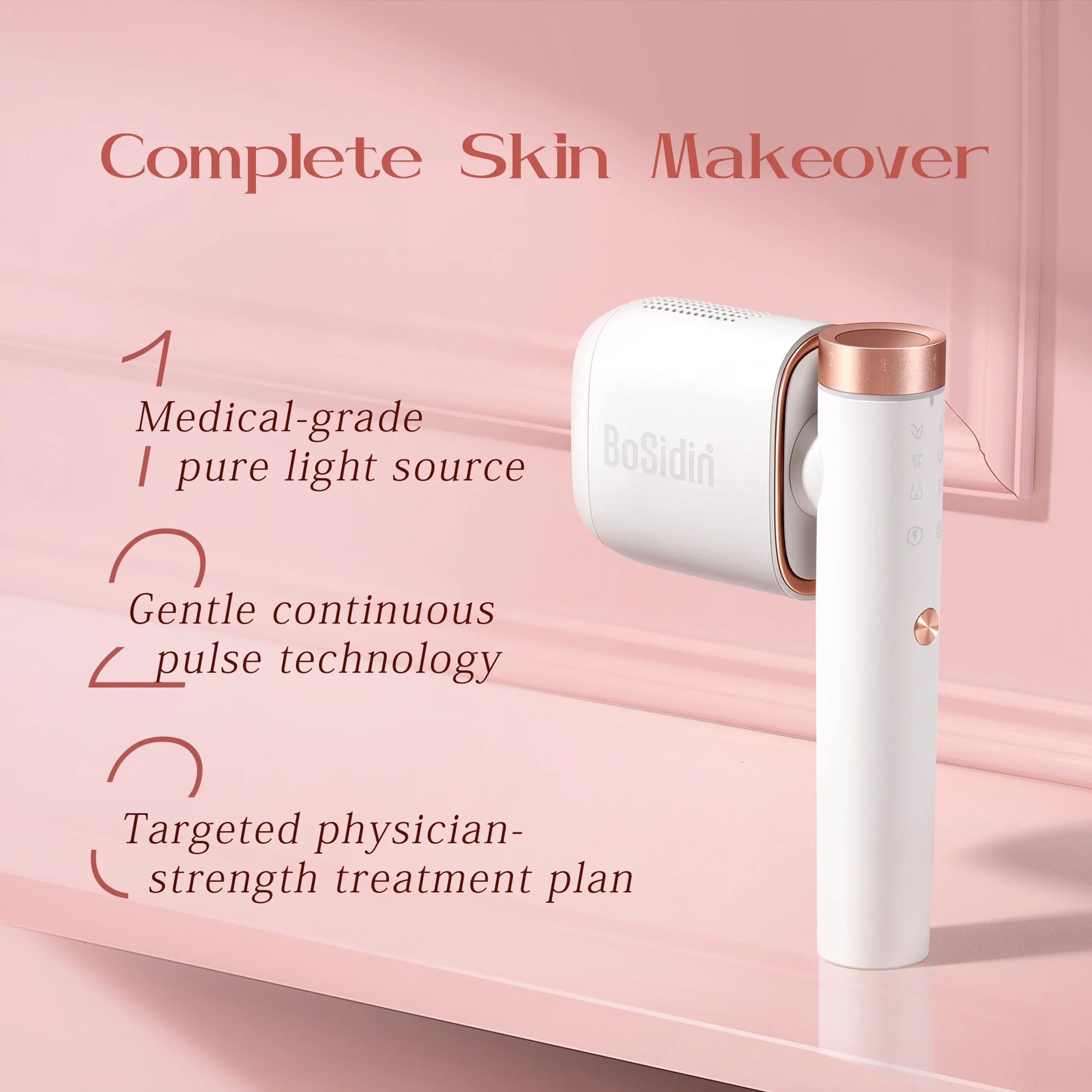 2-in-1 IPL Hair Removal & Skin Rejuvenation Tool