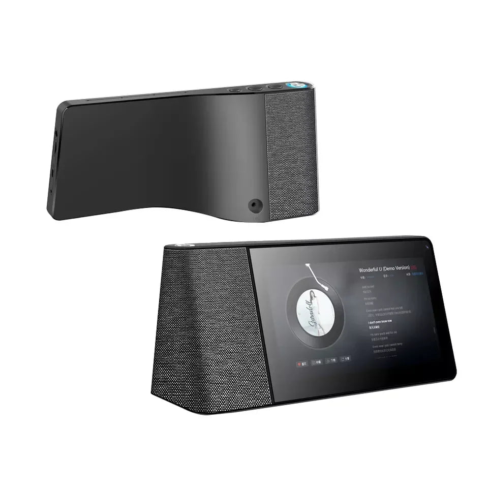 Portable Bluetooth Home Theater Speaker with RGB Lighting, Black