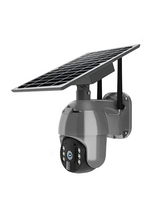 4G LTE Outdoor Solar Security Camera 5MP HD PTZ Wireless with 360° View & Night Vision