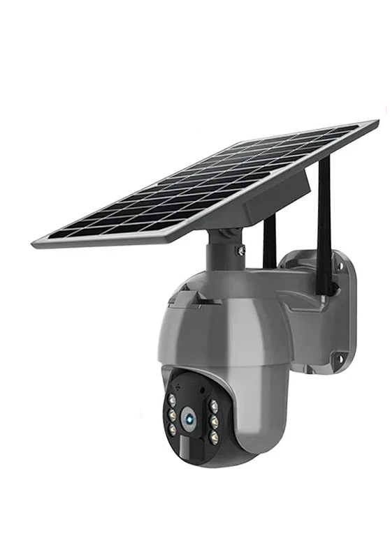4G LTE Outdoor Solar Security Camera 5MP HD PTZ Wireless with 360° View & Night Vision