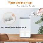 Large 5L Ultrasonic Cool Mist Humidifier for Home & Office with Aroma Diffuser